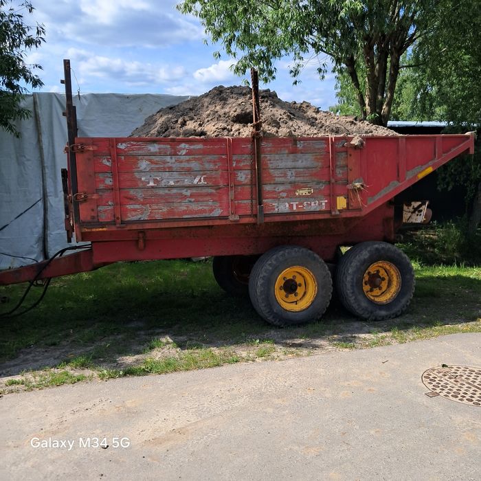 Przyczepa tadem Tim 7.5t, wysoki wysyp