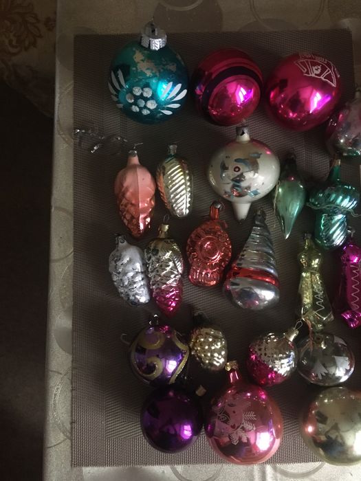 Новогодние игрушки периода  ссср