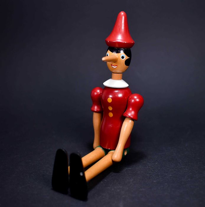 Ozdoba # Pinokio Drewniany 30cm