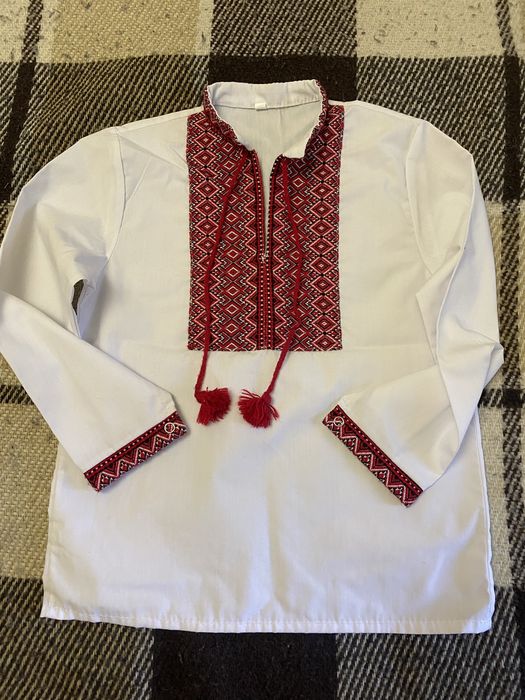 Вишита сорочка для хлопчика, 122