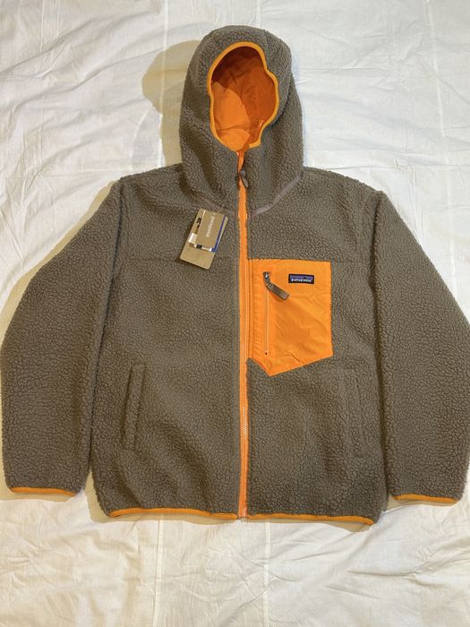 Куртка-шарпа двостороння патагонія patagonia