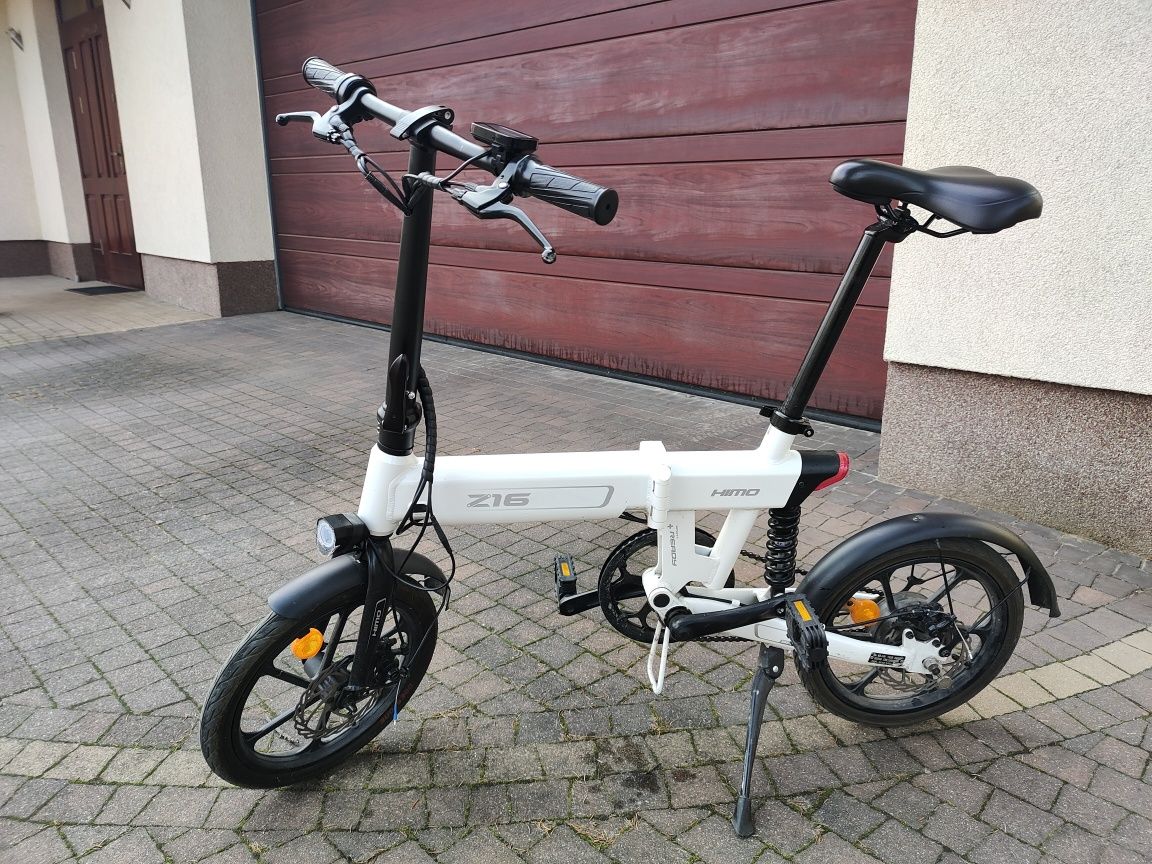 Rower Elektryczny Himo Z16 - 80 km zasięgu, powiększona bateria