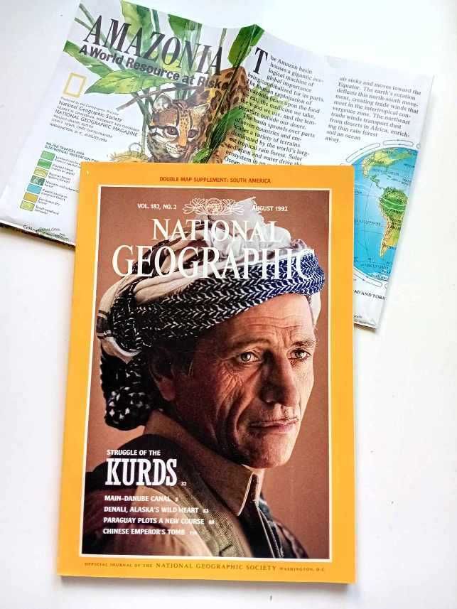 National Geographic 1–8/ 1992. Język: angielski Language: English