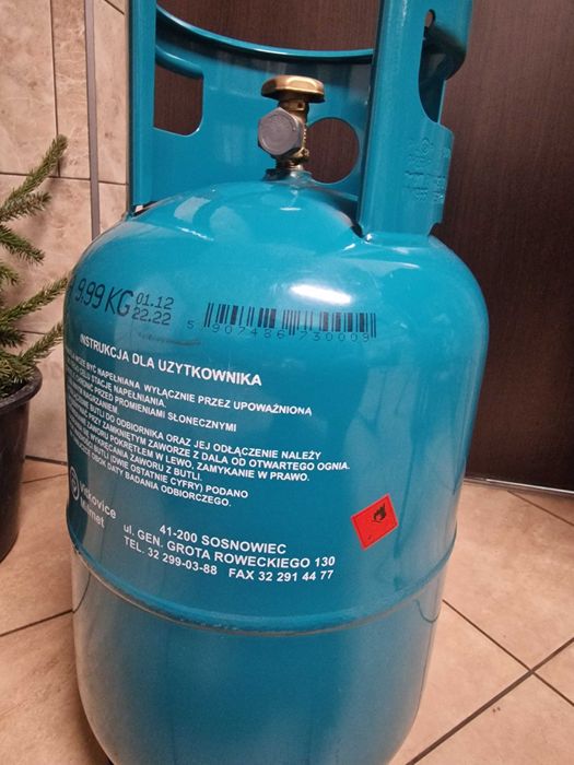 NOWA Butla gazowa 11 kg Vitkovice Milmet – nabita, pełna