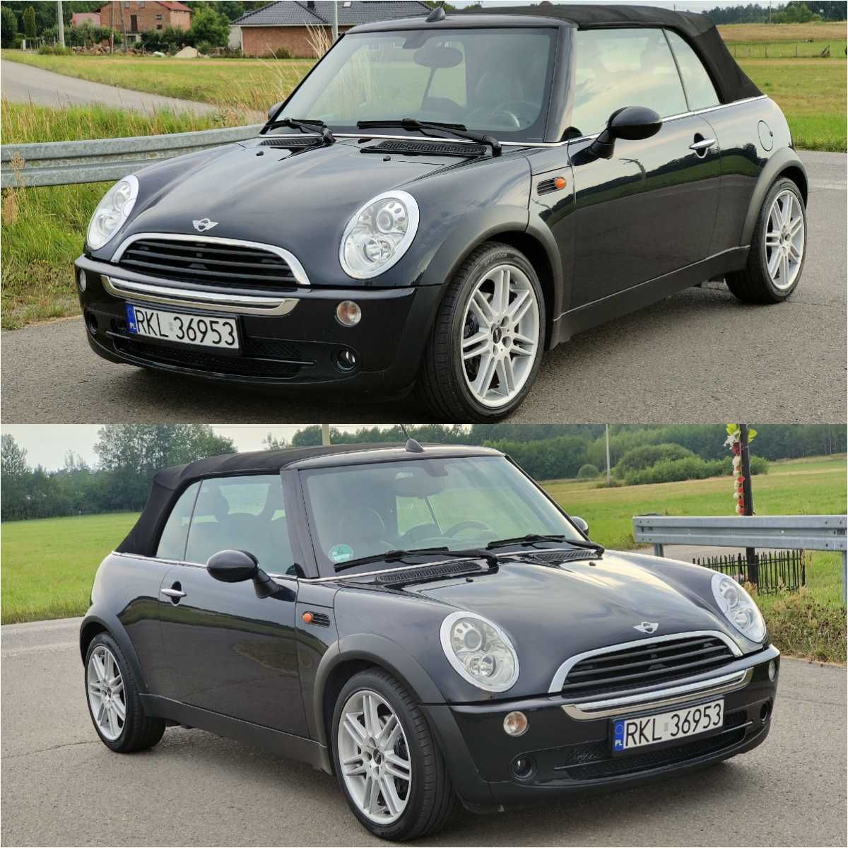 Mini Cooper Cabrio 1.6 alu 17 ksenon po dużym serwisie OKAZJA