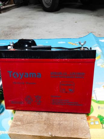 Akumulator żelowy Toyama 105Ah