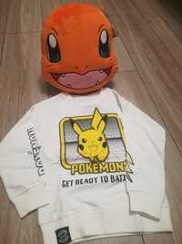 Bluza kremowa Pikachu Pokemon rozm 128