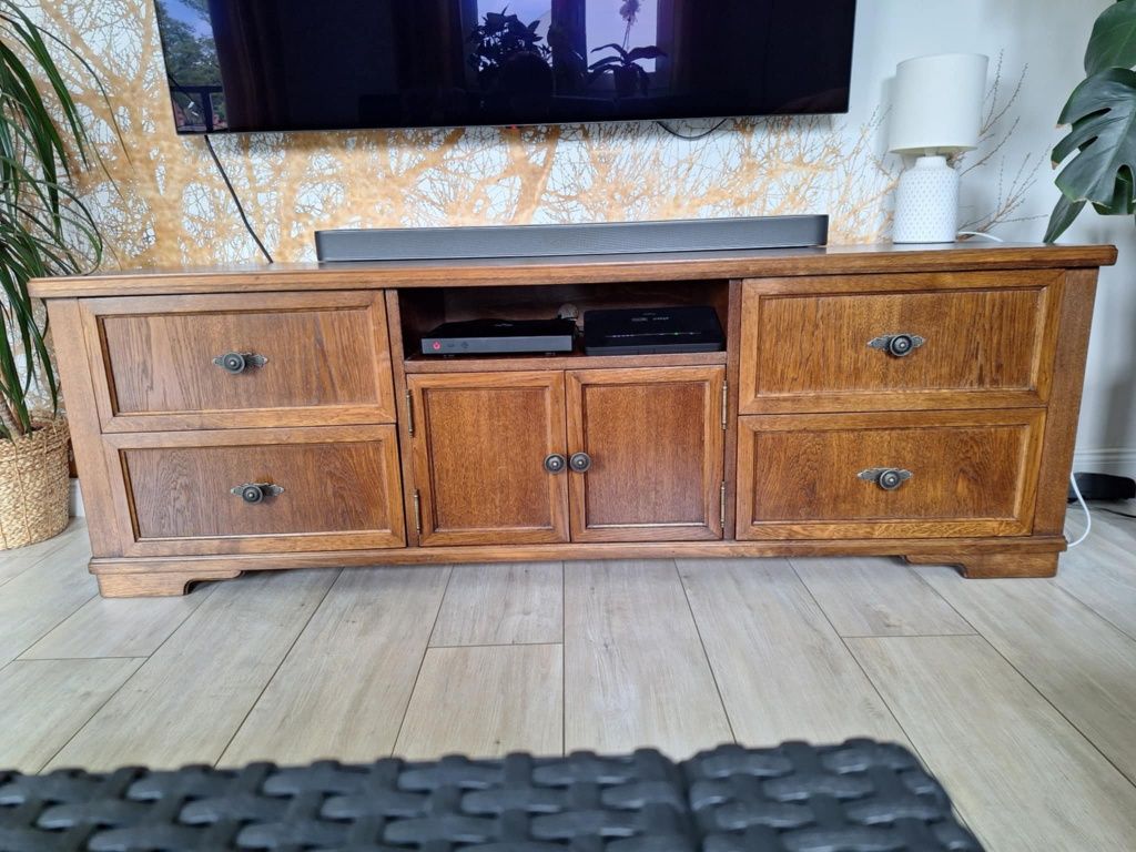 Szafka pod telewizor(dębowa)