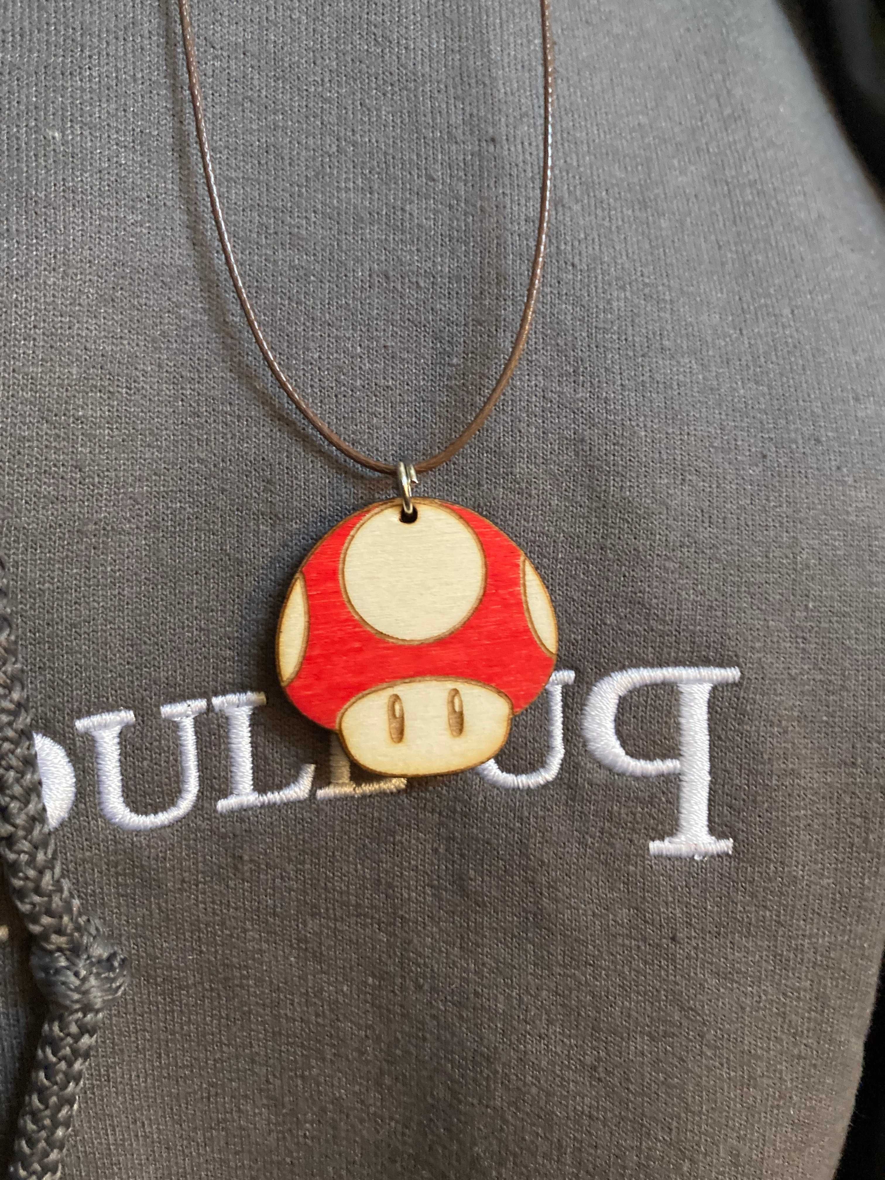 Amulet Grzybek Mario - Idealny Prezent dla Miłośników Klasycznych Gier