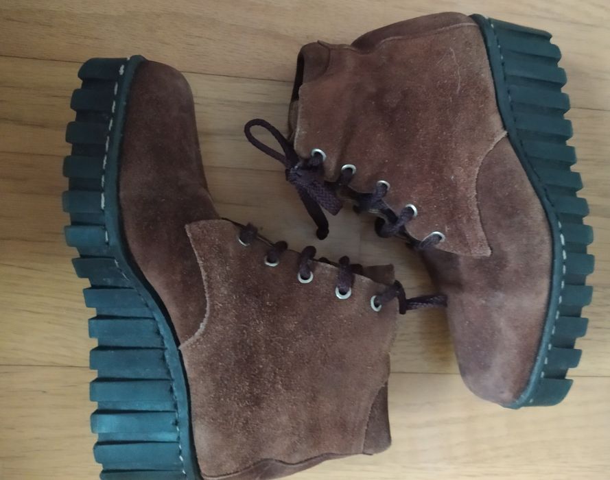 Botas vintage de plataforma