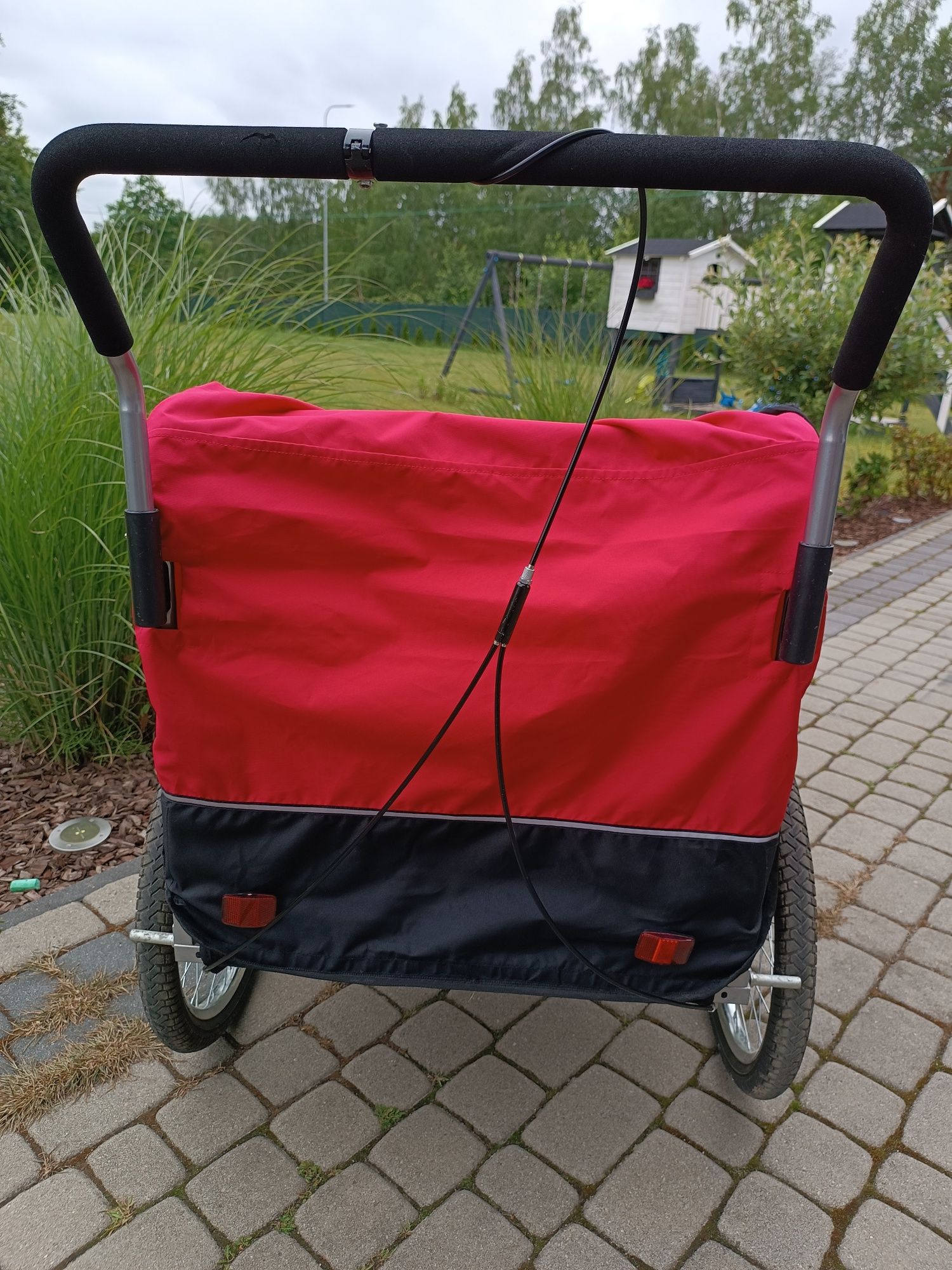 Przyczepka rowerowa idealny stan