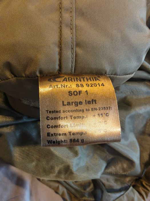 Carinthia SOF 1 śpiwór