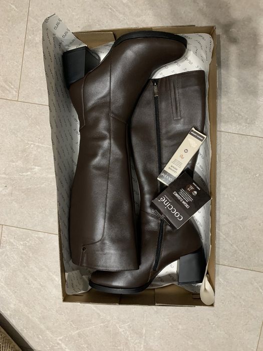 Чоботи жіночі шкіряні