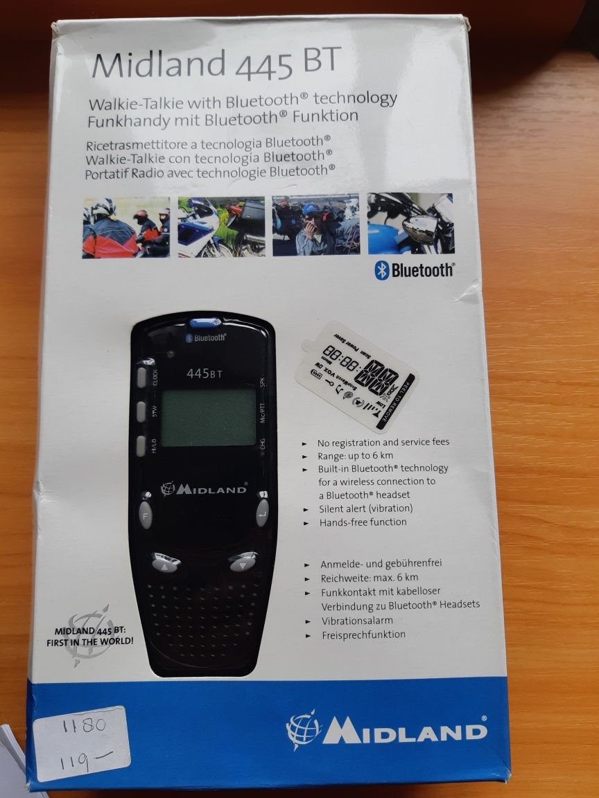 Midland 445 BT bluetooth рація