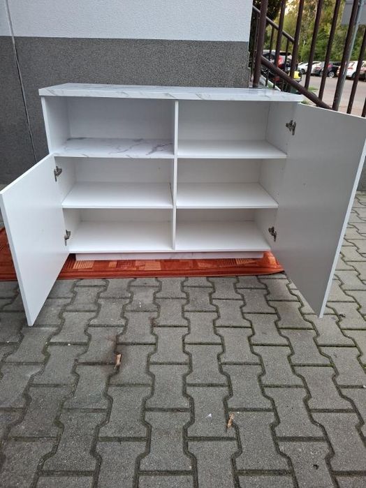 Komoda biała  duża