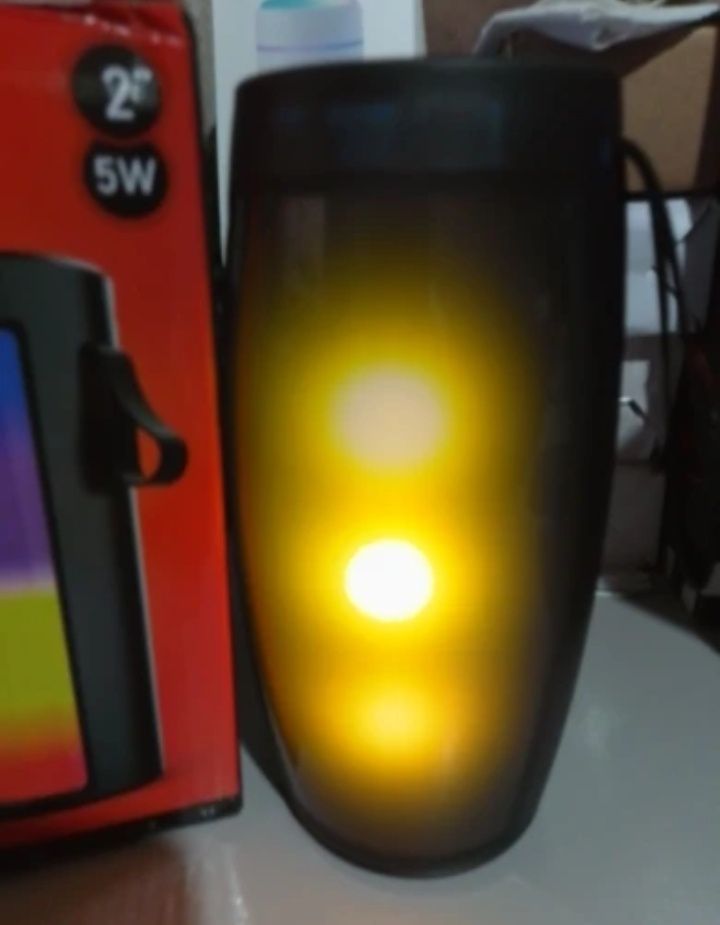 Głośnik Bluetooth diody LED