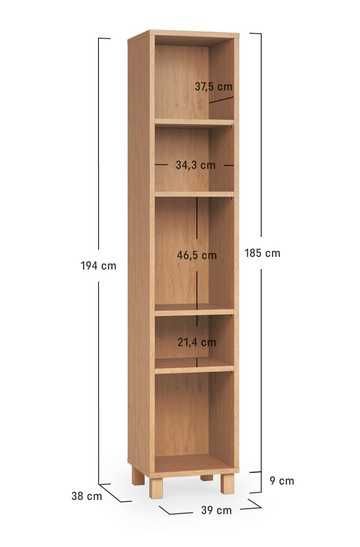 Komoda/Bufet VOX Simple/2 regały – stan idealny, jak nowe!