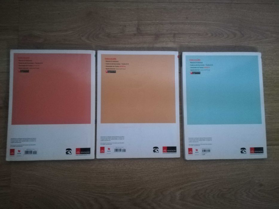 Manuais de Matemática - 11º Ano (3 Volumes)