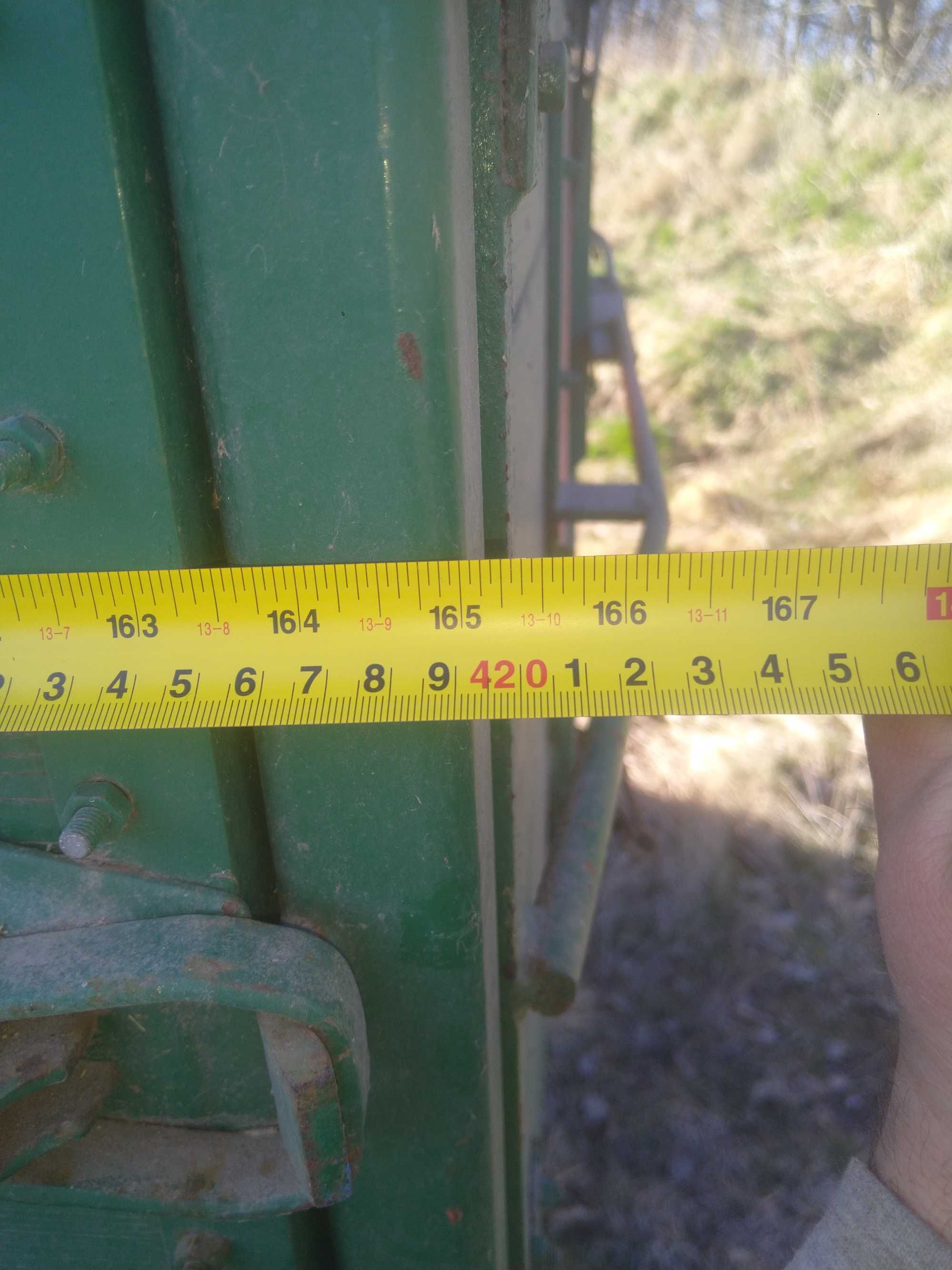 Przyczepa drewniana 2.40x4.20 plandeka Ładne opony tandem