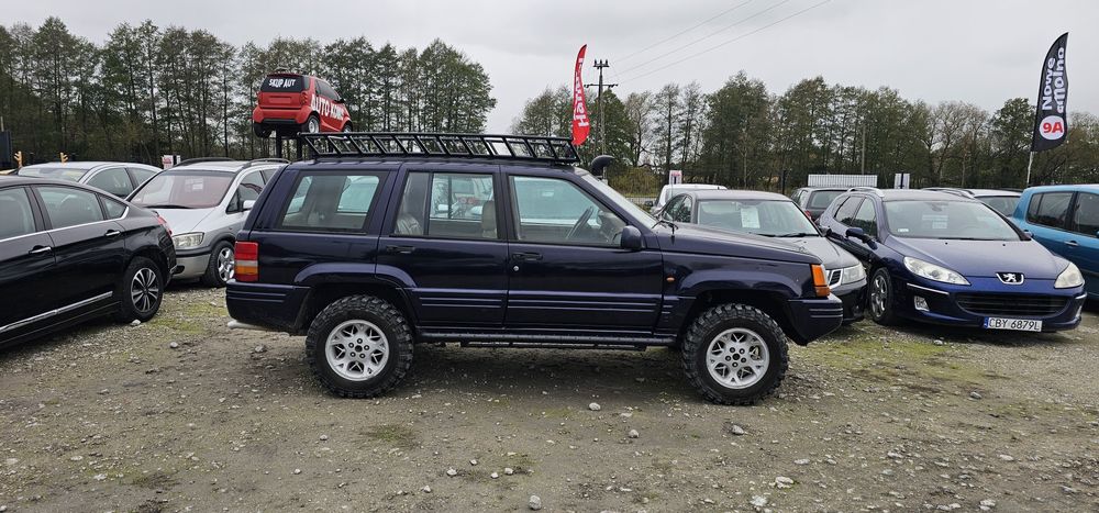 SKUP AUT Bydgoszcz  JEEP Grand Cherokee 4.0 GAZ 4x4 Snorkel / Bagażnik