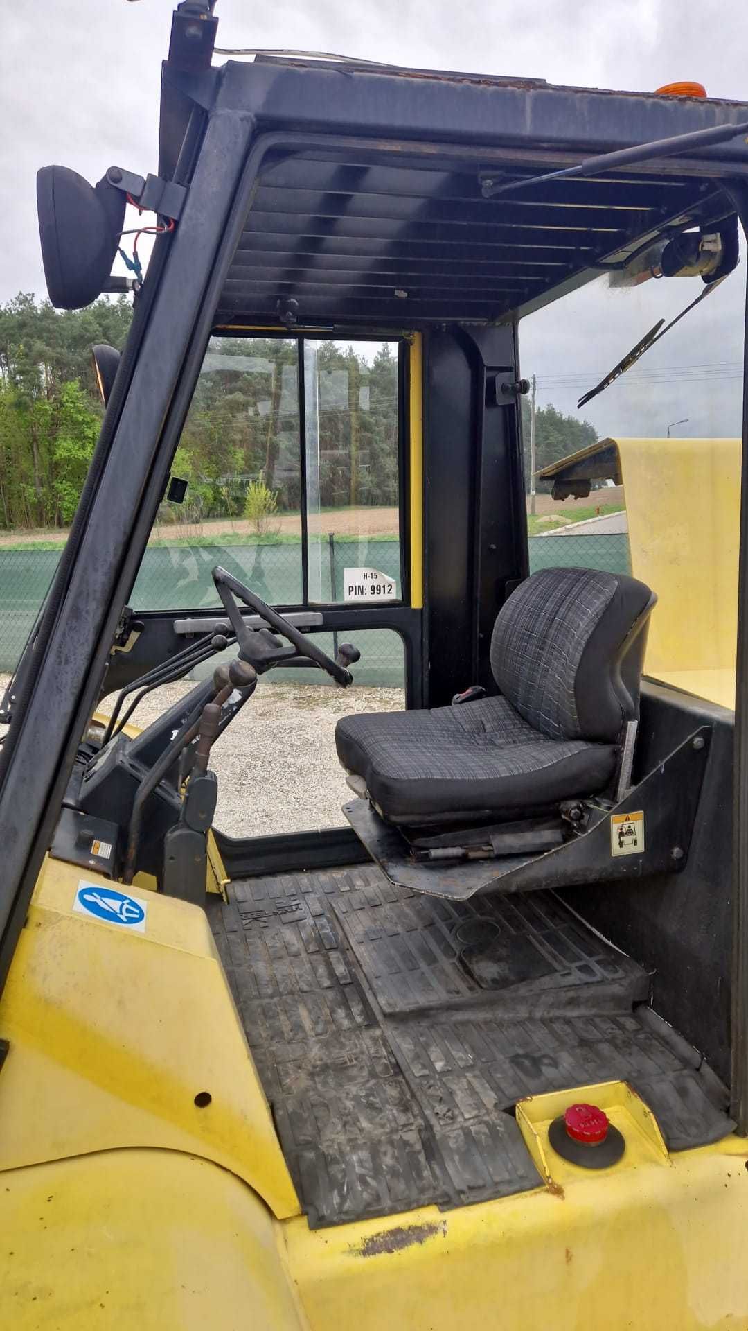 Wózek widłowy Hyster H7 2001r 1200 godz. przegląd udt