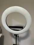 Lampa Mitoya ring 45cm + zasilacz + baterie + ładowarka do baterii