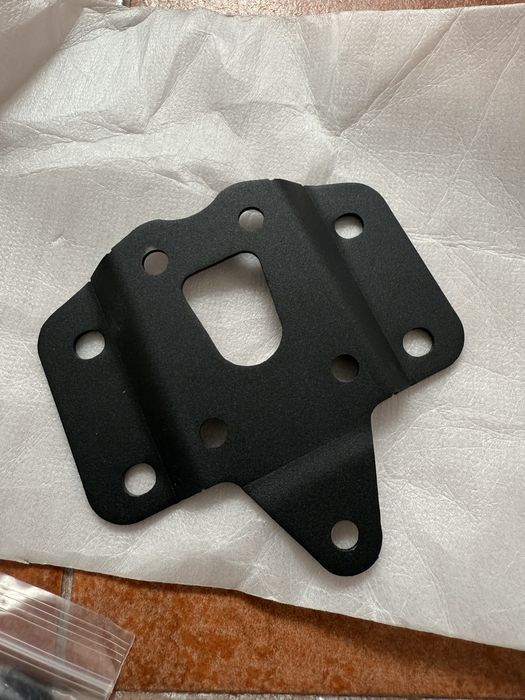 Suporte de Matrícula Curto