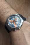Swatch Irony Chrono MONSTER BLOCK YCS110 specjalna wersja FIVB
