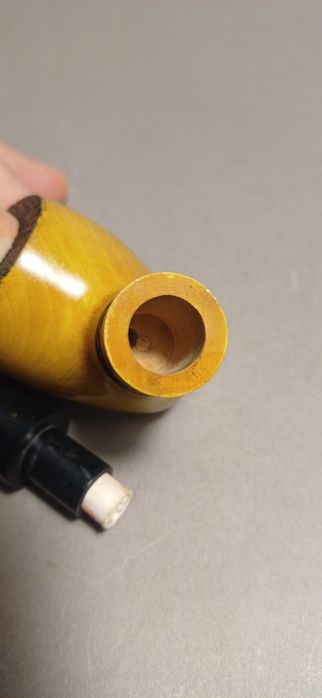 Drewniana fajka kolekcjonerska