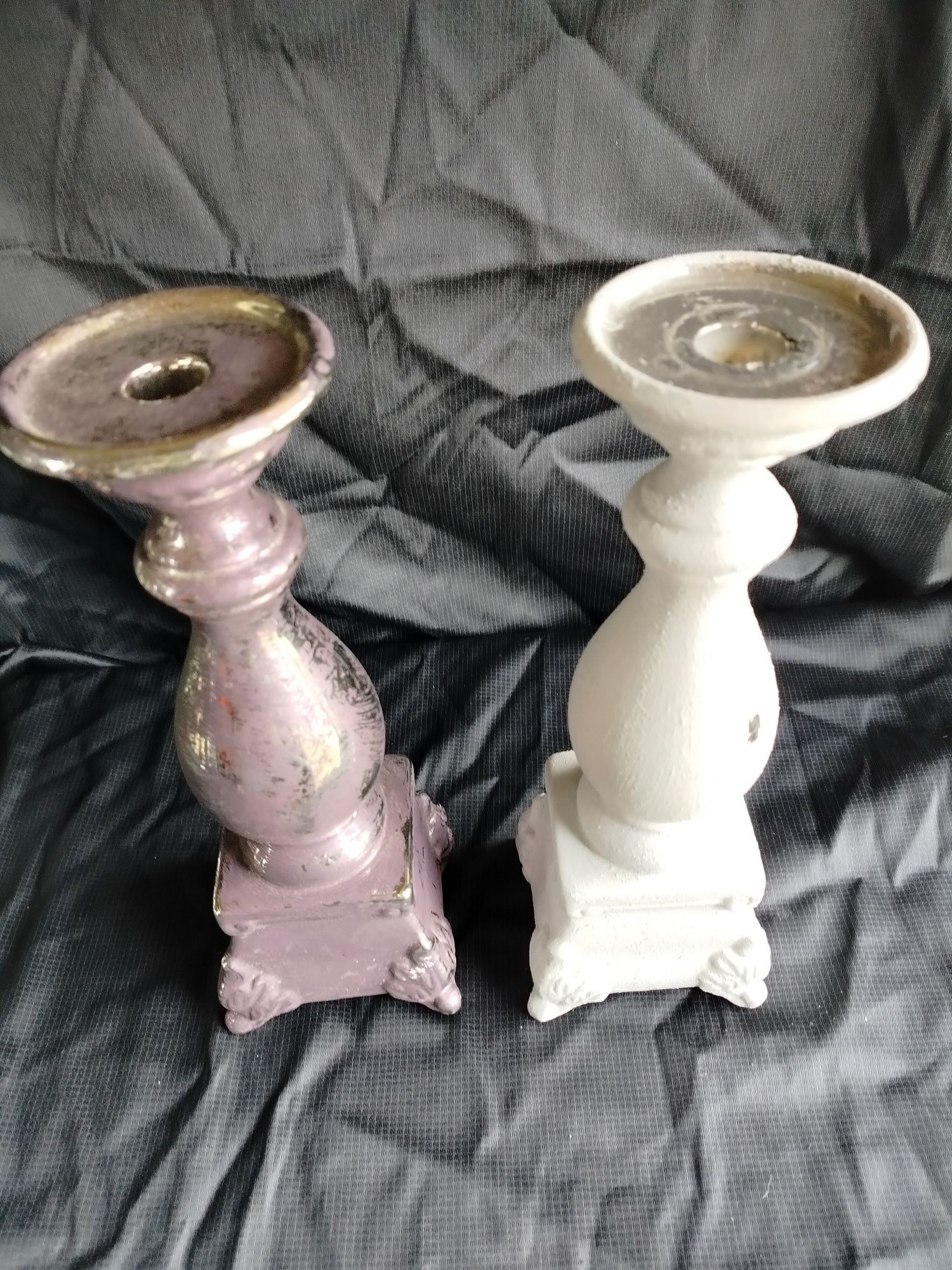 Ładne ceramiczne świeczniki