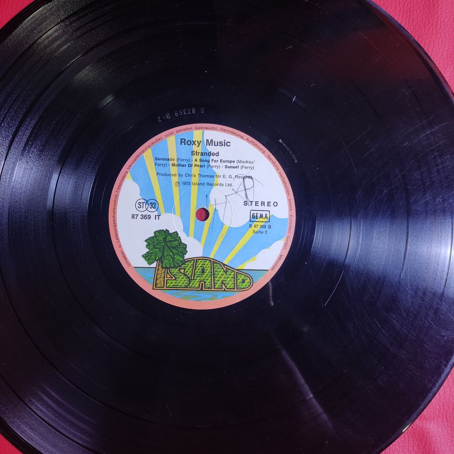 Roxy music - Вінілові платівки 1973/80/82/85