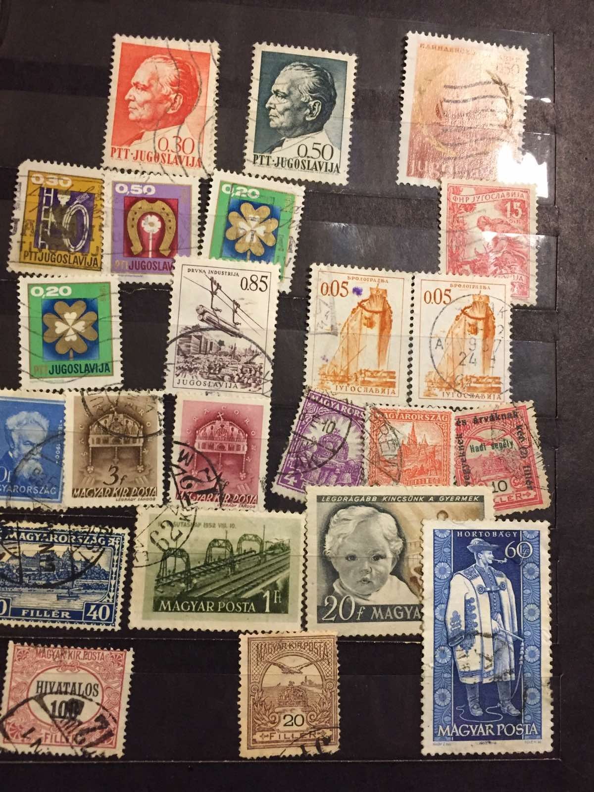 Коллекция марок.