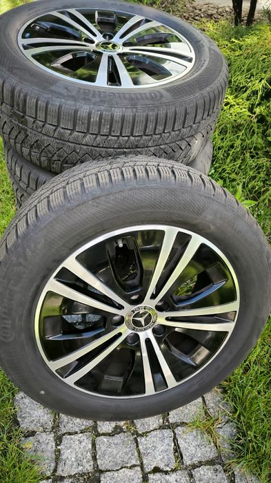 Koła zimowe 17" Mercedes oryginał w213 w212 225/55/17 Continental