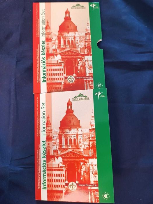 Set Conjunto Euro - Holanda 2003 BNC Referendo adesão da Hungria à UE