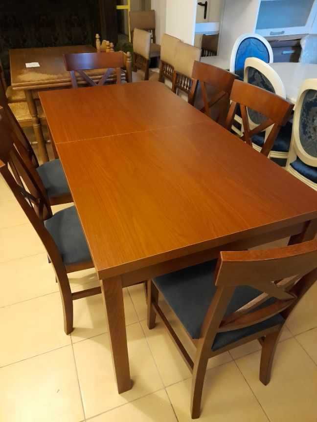 Stół + 6 krzeseł Zestaw