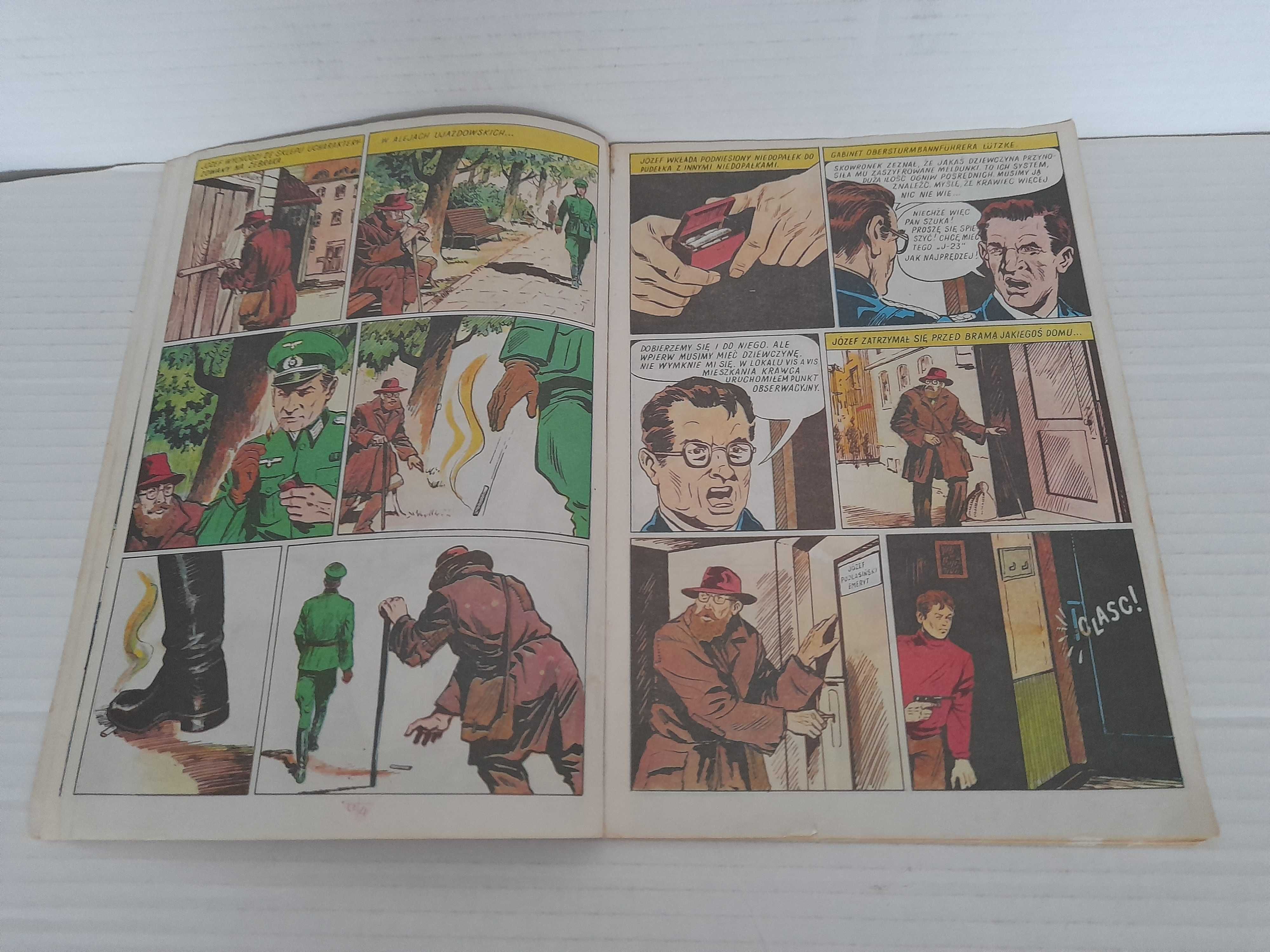 Komiks KAPITAN KLOSS WYROK 1987 Nr 9 wydanie 2