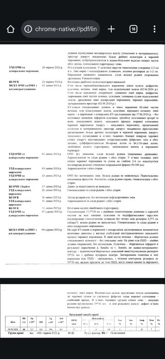 Нужно помощь!Киев.1год отказались достать бинт  который забыли в жывот
