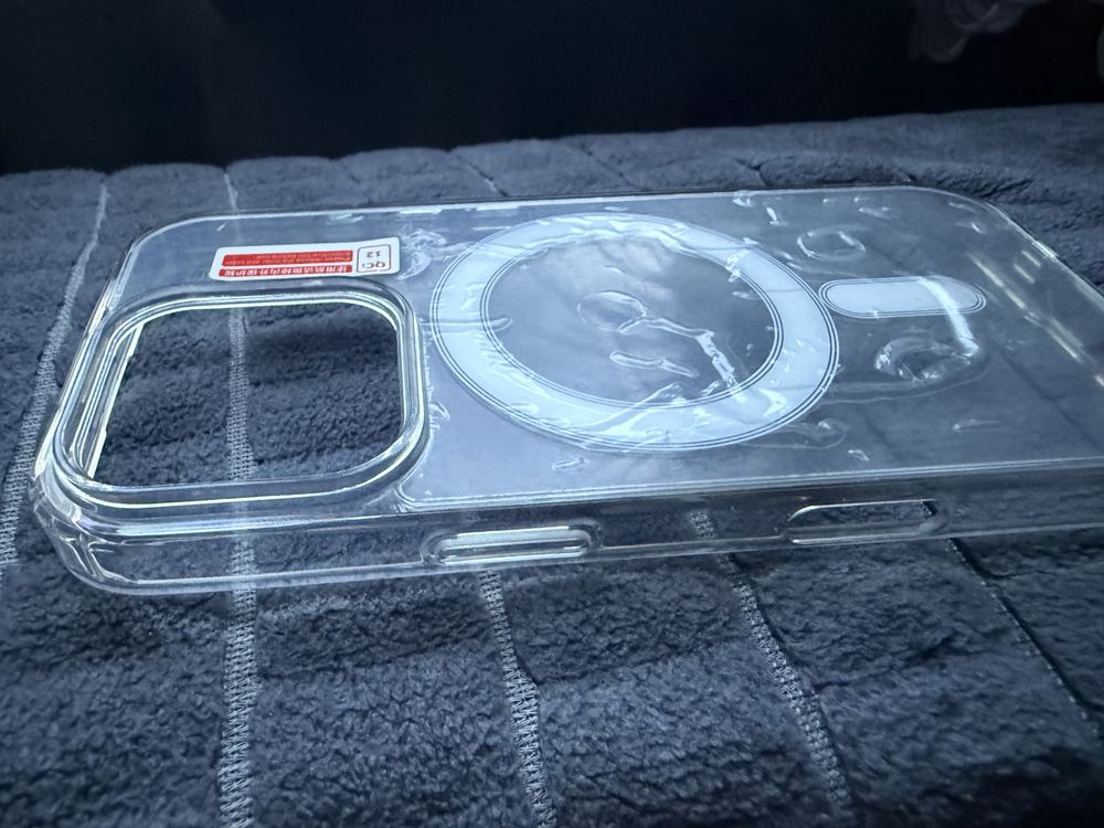 Etui 2x zielone i przezroczyste Magsafe Iphone 16 pro