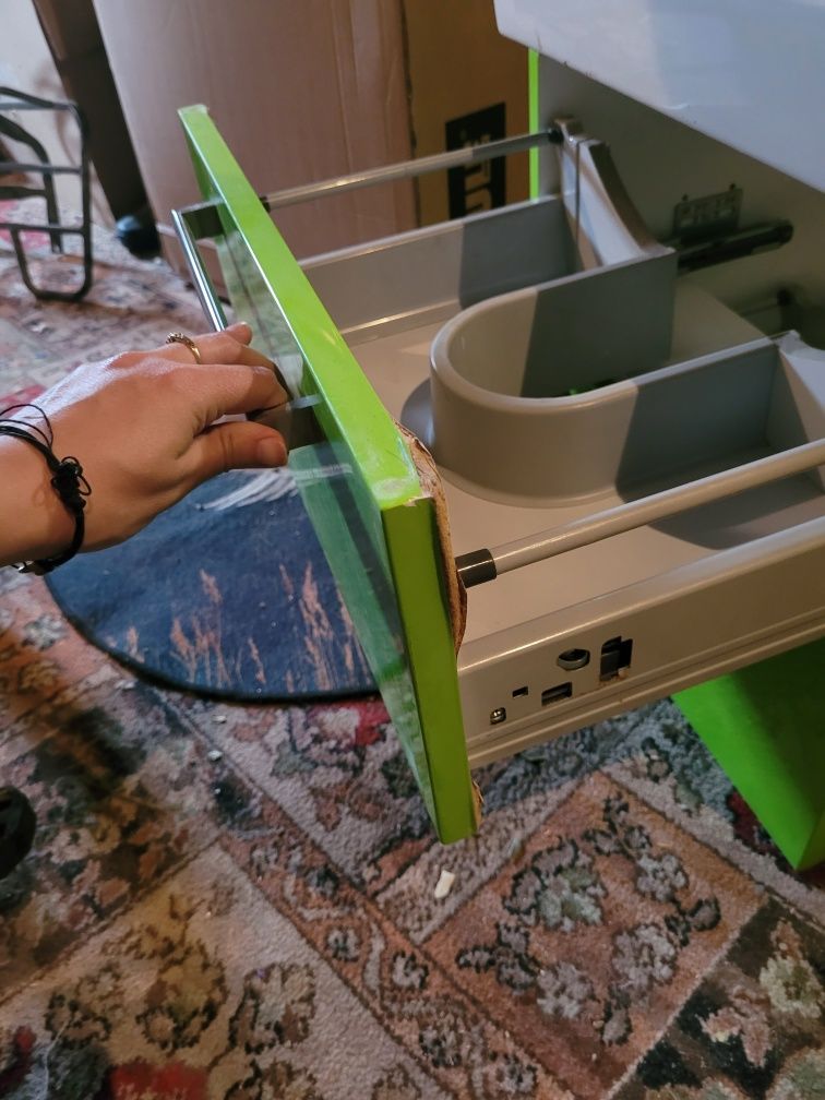 Szafka lazienkowa z umywalką i KRANEM GROHE