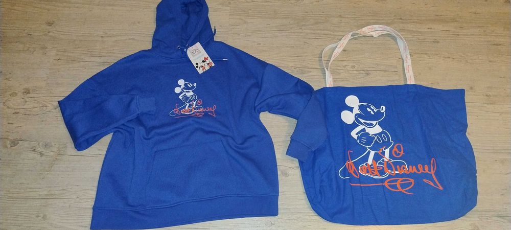 Nowa bluza i torba plażowa PRIMARK z Mickey Mouse