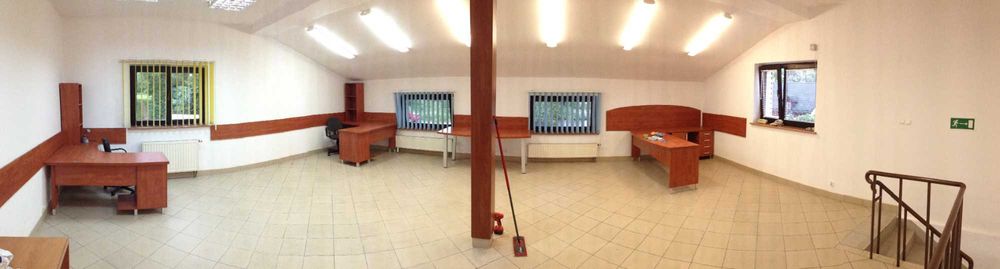 Lokal na wynajem 120m, wejście normalne + garażowe, duży parking