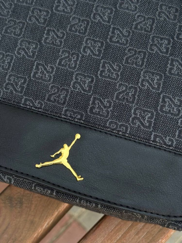 Сумка месенджер Air Jordan Monogram джордон монограмна через плече