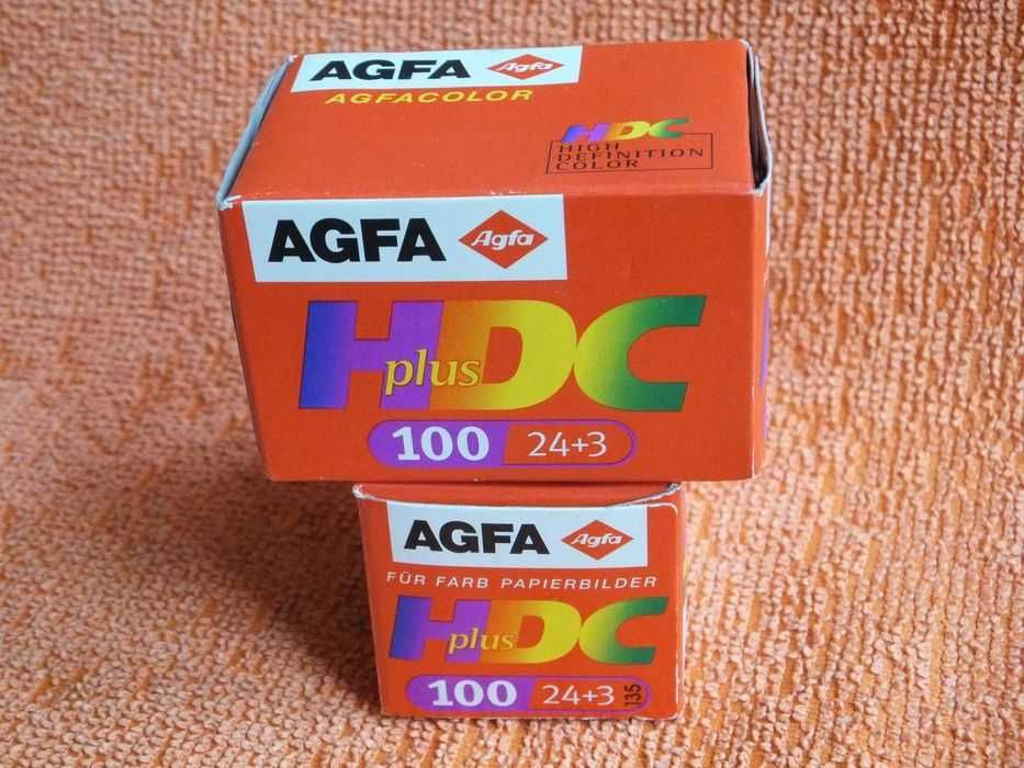 Negatyw kolor AGFA HDC plus. Wysoka jakość, czułość 100 ASA