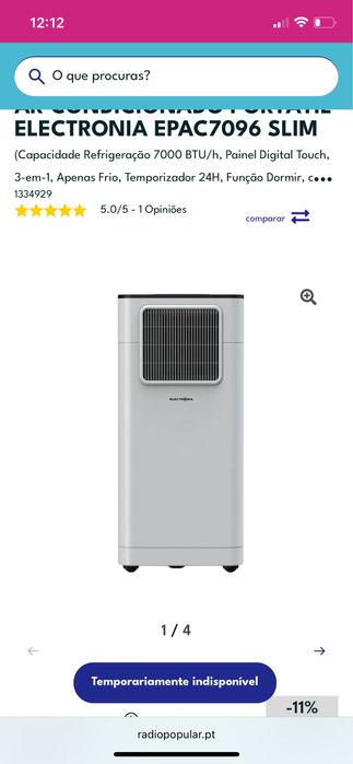 Ar condicionado novo com 3 anos garantia quente e frio