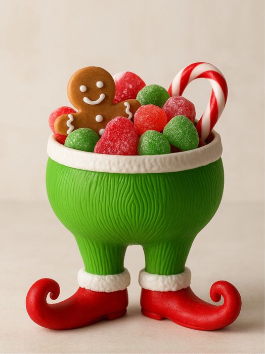 Грінч чаша для солодощів | Оригінальний подарунок / декор