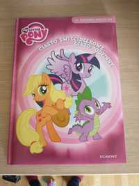 My little pony książka pt. ciasto świecidełkowe zjazd rodzinny