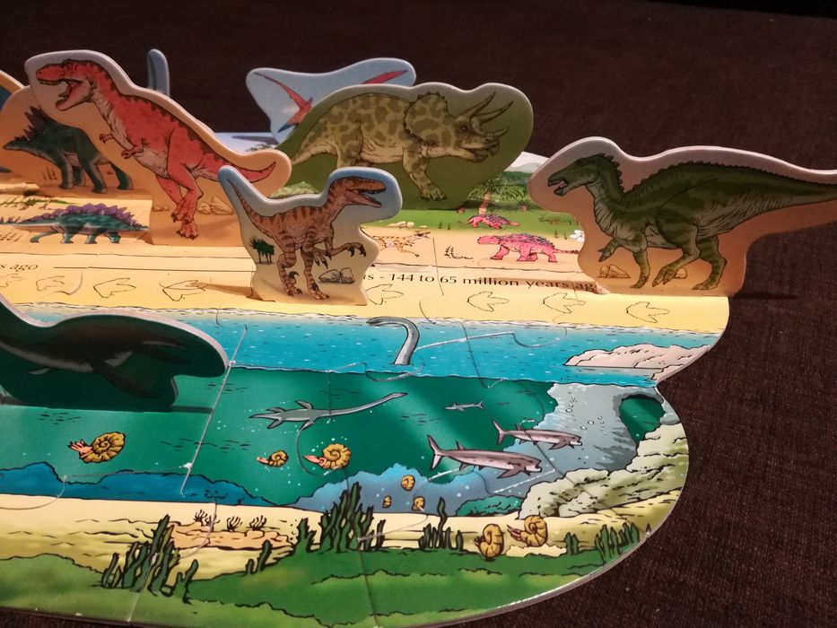 Puzzle 3D Dinozaury