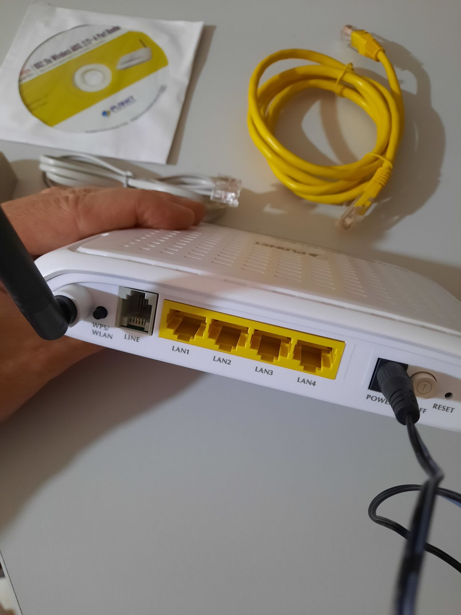 Router Planete ADSL ADN-4101, 150Mbps