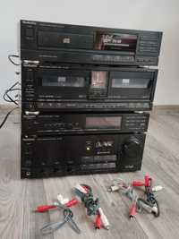 Technics SU-X955/ tuner ST-x999/ deck RS-X980/ CD SL-Pj27A wieża