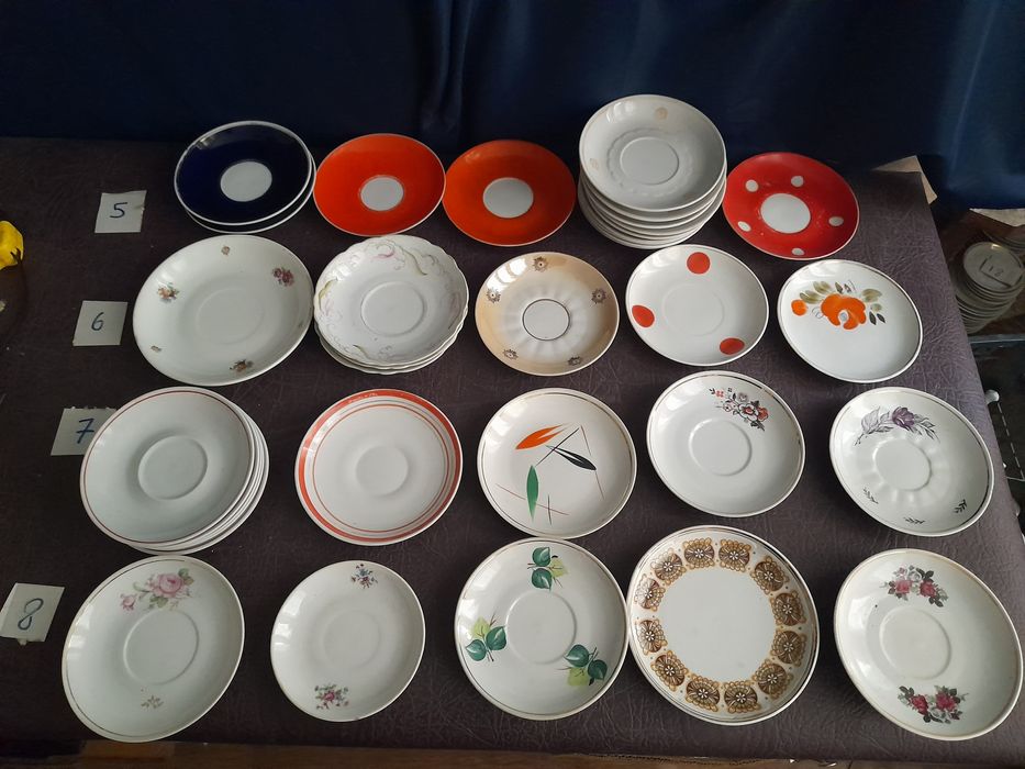 Блюдца,кофейники чайники сахарницы, СССР ( 2 )